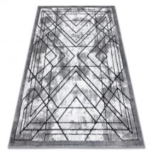 Modern COZY szőnyeg Tico, Geometriai - szürke 80x150 cm