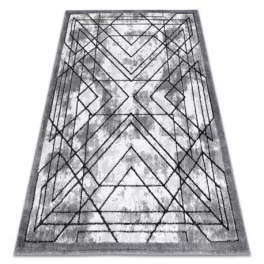   Kab. Modern COZY szőnyeg Tico, Geometriai - szürke 80x150 cm
