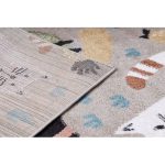 Kab. Szőnyeg FUN Kittens gyerekeknek, macskák bézs 280x370 cm