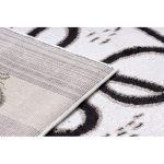 Kab. Szőnyeg FUN Game gyerekeknek, játék, láma krém 180x270 cm