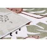 Kab. Szőnyeg FUN Flami gyerekeknek, flamingók krém 180x270 cm