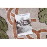 Kab. Szőnyeg FUN Honey gyerekeknek, medve, méhek bézs 160x220 cm