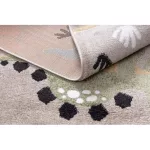 Kab. Szőnyeg FUN Dino gyerekeknek, Dinoszauruszok bézs 160x220 cm