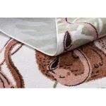 Kab. Szőnyeg FUN Flami gyerekeknek, flamingók krém 160x220 cm