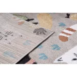 Kab. Szőnyeg FUN Kittens gyerekeknek, macskák bézs 160x220 cm