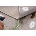 Kab. Szőnyeg FUN Africa gyerekeknek, állatok, Afrika bézs 160x220 cm