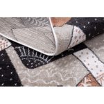 Kab. Szőnyeg FUN Tops gyerekeknek, hegyek, csúcsok krém 140x190 cm