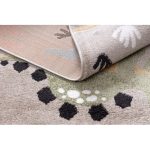 Kab. Szőnyeg FUN Dino gyerekeknek, Dinoszauruszok bézs 140x190 cm