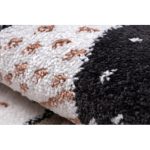 Kab. Szőnyeg FUN Tops gyerekeknek, hegyek, csúcsok krém 120x170 cm