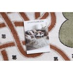 Kab. Szőnyeg FUN Honey gyerekeknek, medve, méhek krém 120x170 cm