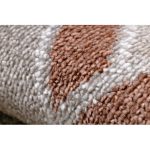 Kab. Szőnyeg FUN Honey gyerekeknek, medve, méhek bézs 80x150 cm