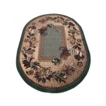 Dy. BCF Alfa 01 ovális - zöld 200 x 300 cm szőnyeg