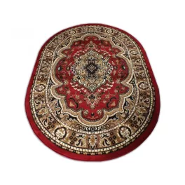 Dy. BCF Alfa 06 ovális - piros 150 x 210 cm szőnyeg