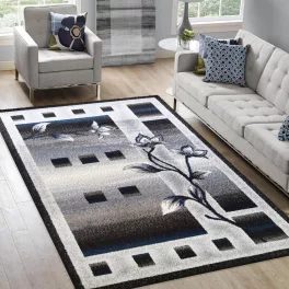 Szőnyeg Dy. Otto 02 szürke-türkiz 200 x 290 cm