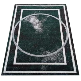 Szőnyeg Dy. Otto 07 szürke-zöld 160 x 220 cm