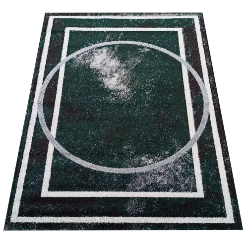 Szőnyeg Dy. Otto 07 szürke-zöld 200 x 290 cm