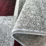 Dy. OTTO 09 szürke-piros 120 x 170 cm szőnyeg