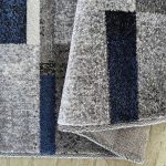 Dy. OTTO 09 szürke-türkiz 80 x 150 cm szőnyeg