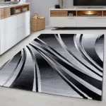 Ay. PARMA 9210 280 x 370 cm fekete Modern szőnyeg