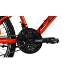 Leader Fox SPIDER gyermek kerékpár fiúknak, 2026 24"/ 14" narancssárga