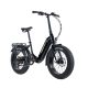 Leader Fox CODY FAT BIKE,20" M:2024-1 fekete elektromos kerékpár