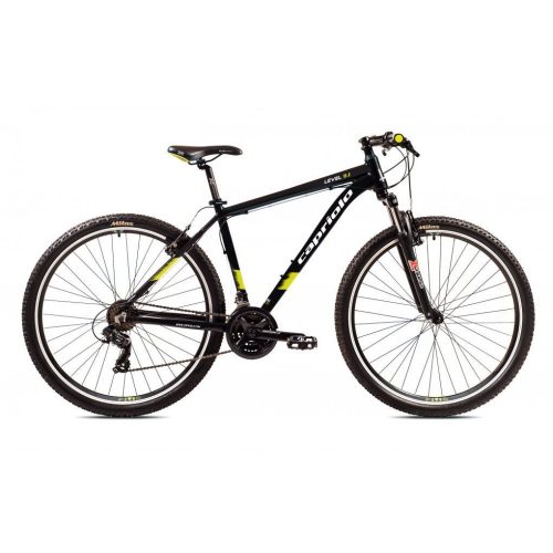 Capriolo LEVEL 9.1 hegyi kerékpár, 29 "X21" fekete és sárga színű