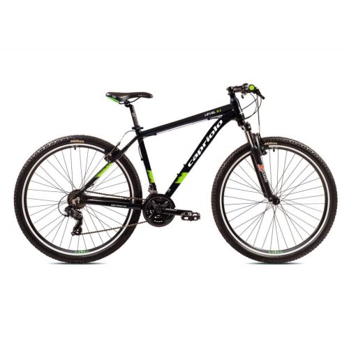 Capriolo LEVEL 9.1 hegyi kerékpár, 29 "X21" fekete és zöld színű