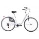 Városi kerékpár Capriolo Diana 28"/18 fehér-szürke
