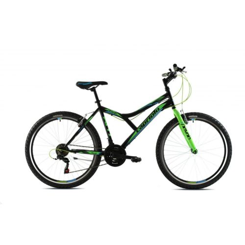 Hegyikerékpár Capriolo DIAVOLO DX 600 26„/19” fekete/zöld