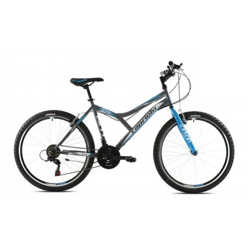 Hegyi kerékpár Capriolo DIAVOLO DX 600 26"/18HT szürke-kék 17”