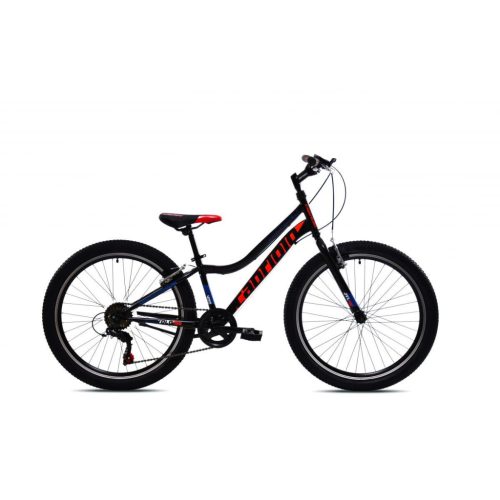 Capriolo DIAVOLO 400 24"/13" fekete-piros hegyikerékpár