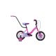 Gyermek kerékpár Capriolo BMX 12"HT VIOLA fehér-rózsaszín 2. minőség