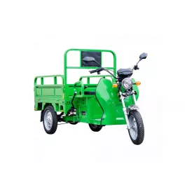   Elektromos teher tricikli Energy Adventure Advento Maxi, 35Ah akkumulátorral, töltőcsatlakozóval zöld töltők