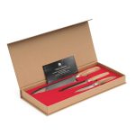 G21 Gourmet Damaszkuszi small box 3 db-os késkészlet, zebrawood markolattal