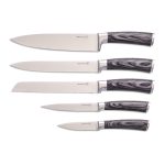 Késkészlet G21 Gourmet Rustic 5 db + bambusz késtartó