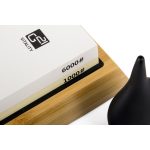 Kétoldalú fenőkő, (#1000/#6000) oldalakkal, élszögtartó