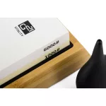 Kétoldalú fenőkő, (#1000/#6000) oldalakkal, élszögtartó