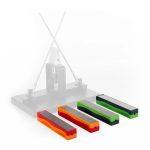 G21 tartalék csiszoló kövek a Profi készlethez, Gyémánt, 4 db