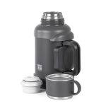 G21 rozsdamentes termosz 2500 ml, fekete-szürke