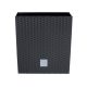 Prosperplast Rato Square kaspó antracit 26,5 x 26,5 x 50 cm