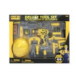 G21 játék - DELUXE TOOLS gyerek szerszám, 44 elem