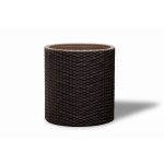 Keter Cylinder M virágcserép, barna