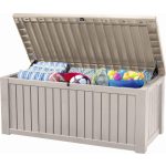Kerti box Keter Rockwood 570 L krémszínű