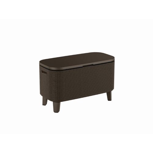 Keter Bevy Bar Cool kerti asztal, barna rattan