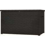 Keter Java 850 L rattan kerti box, grafit