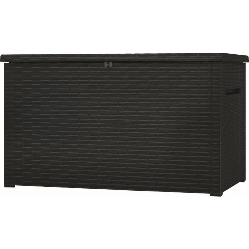 Keter Java 850 L rattan kerti box, grafit