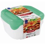 Curver 3 db-os négyszögletes dobozkészlet 3 x 0,8l