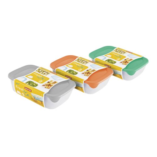 Curver 3 db-os dobozkészlet 0,5+1+2L