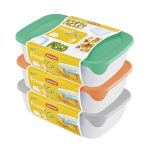 Curver 3 db-os dobozkészlet 0,5+1+2L