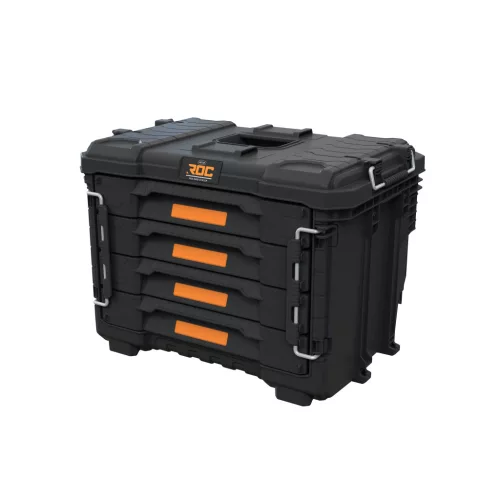 Keter ROC Pro Gear 2.0 tárolódoboz négy XL fiókkal